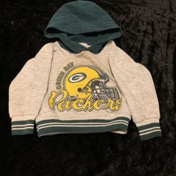 Kids Boy Baby 18 Month Vintage 1993 Green Bay Packers Hoodie