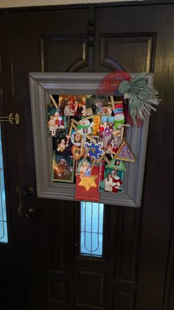 Christmas Picture And Card Holder 
