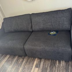 Queen Size Convertible Sleeper Sofá 