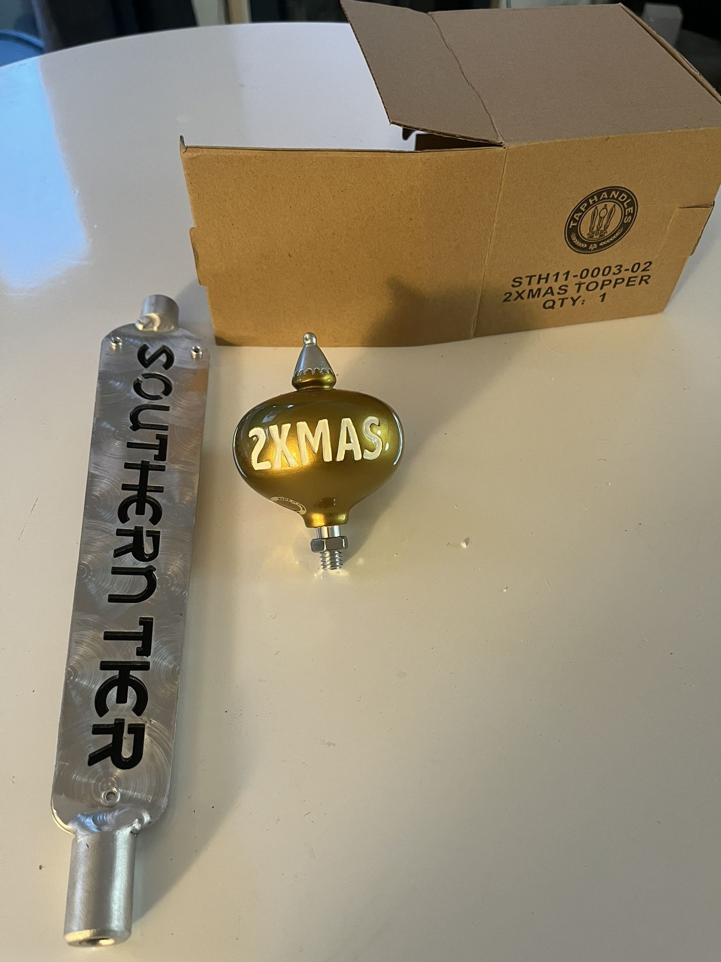 Southern Tier 2Xmas Beer Tap Handle Brand New