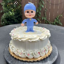 Pocoyo Birthday Cake  Candle 