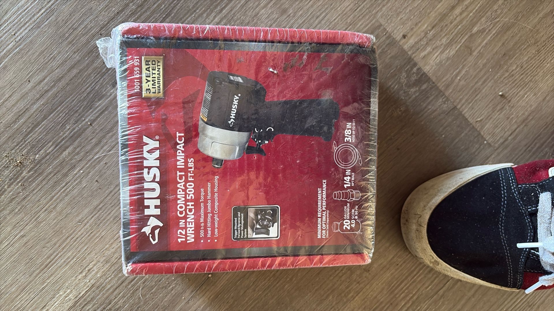 Half Inch Compact Impact Wrench-500 Ft. Lbs.