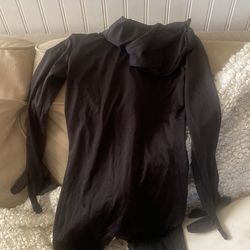 Boys Full Body Plain Black Costume