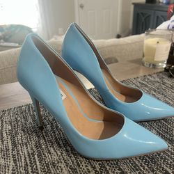 Baby Blue Steve Madden Heels