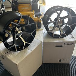 14' New Golf Cart Rims