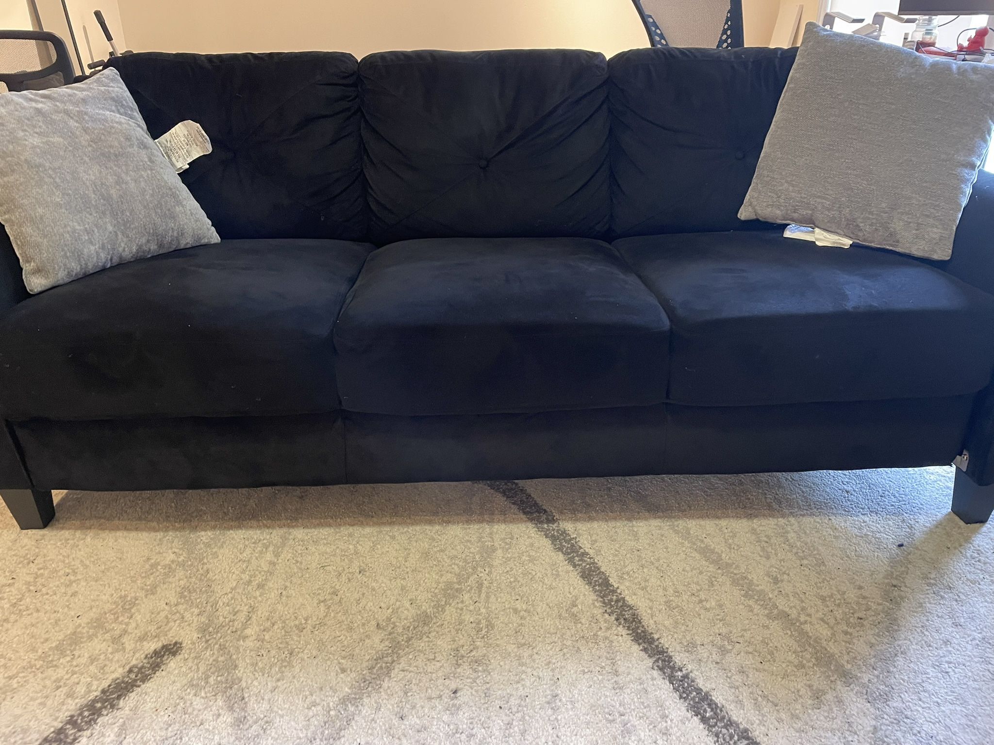 Comfortable Black Sofa