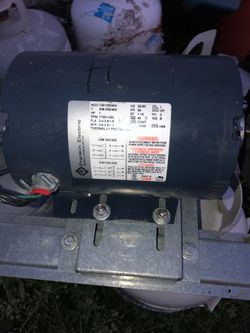 2 electric motors 1 hp