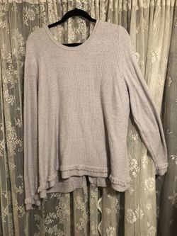 Comfy grey sweater