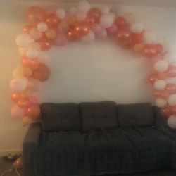 Birthday Balloon Garland