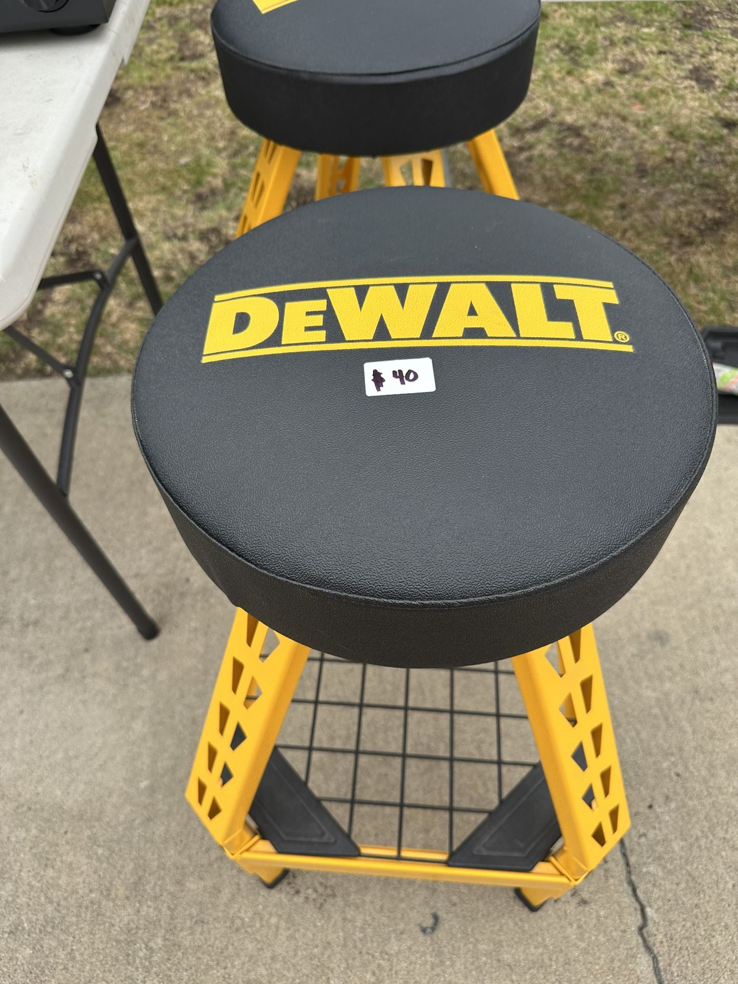 New Dewalt Shop Stools