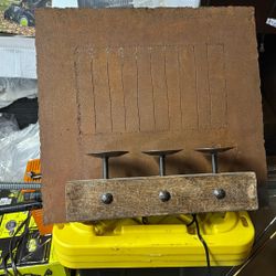 Rustic candle holder