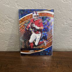 2025 Absolute Orange refractor 120/825  Josh Allen #10 Bills Color Match