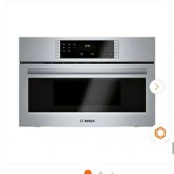 BOSCH Built-In Microwave With Drop Down Door And Sensor Cook