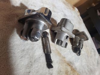 Harley Panhead tappet.blocks with some hydraulic tappets used