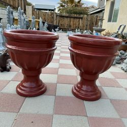 New Flower Pots Made Out Of Cement Perfect Gift 