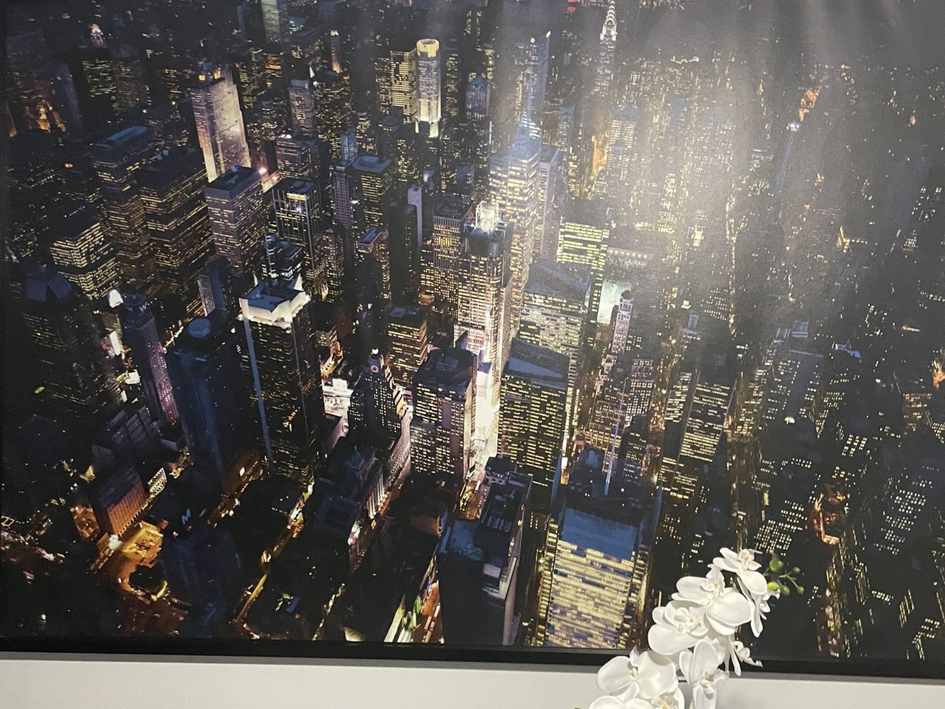 IKEA BJÖRKSTA City Lights With Frame