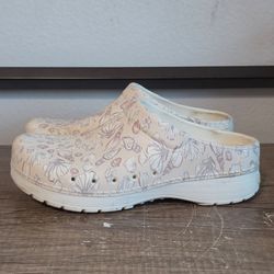 Dansko Kane - Seashells Women's Slip-On EVA Clogs Shoes Size 40