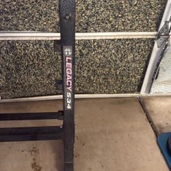 Bench Press And Olympic Bar 