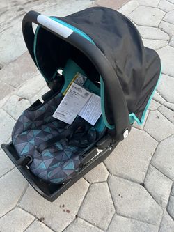 Infant Baby Car Seat and Base Evenflo Nurturemax