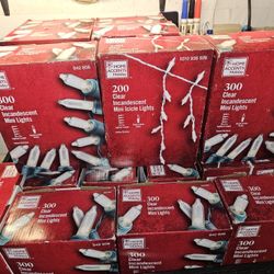 New 300ct Christmas Lights (Clear)