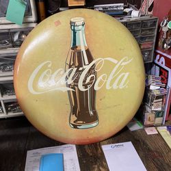2 foot diameter Coke button