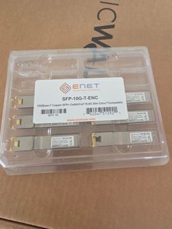 ENET SFP-10G-T-ENC 10GBase-T Copper SFP+ 10-Pack