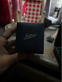 Jostens Blue Stone Class Ring Vintage Silver Tone Sports Ring