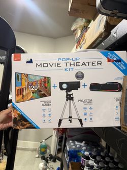 iLive Pop-Up movie theatre Kit