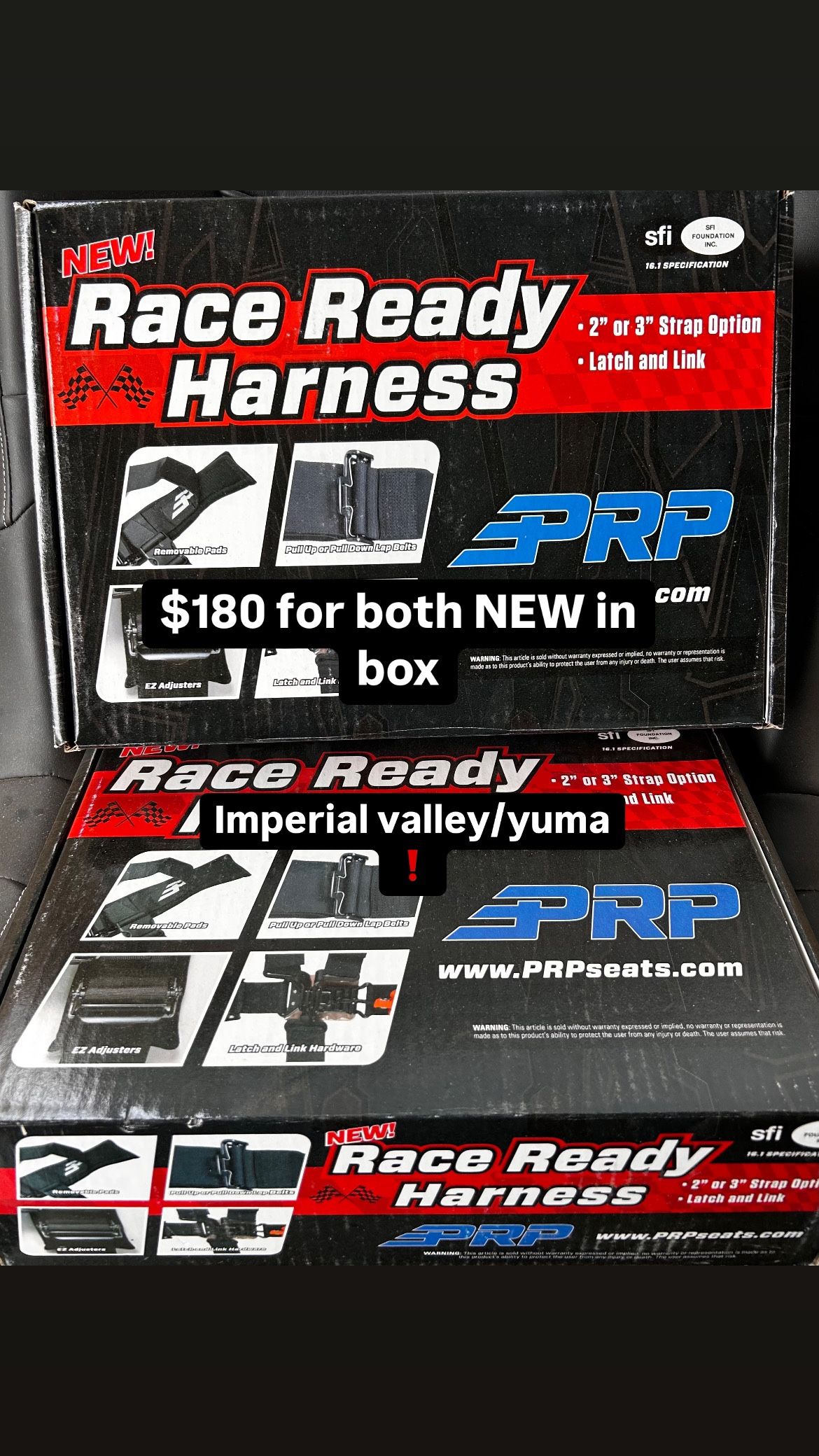 PRP RACING HARNESS