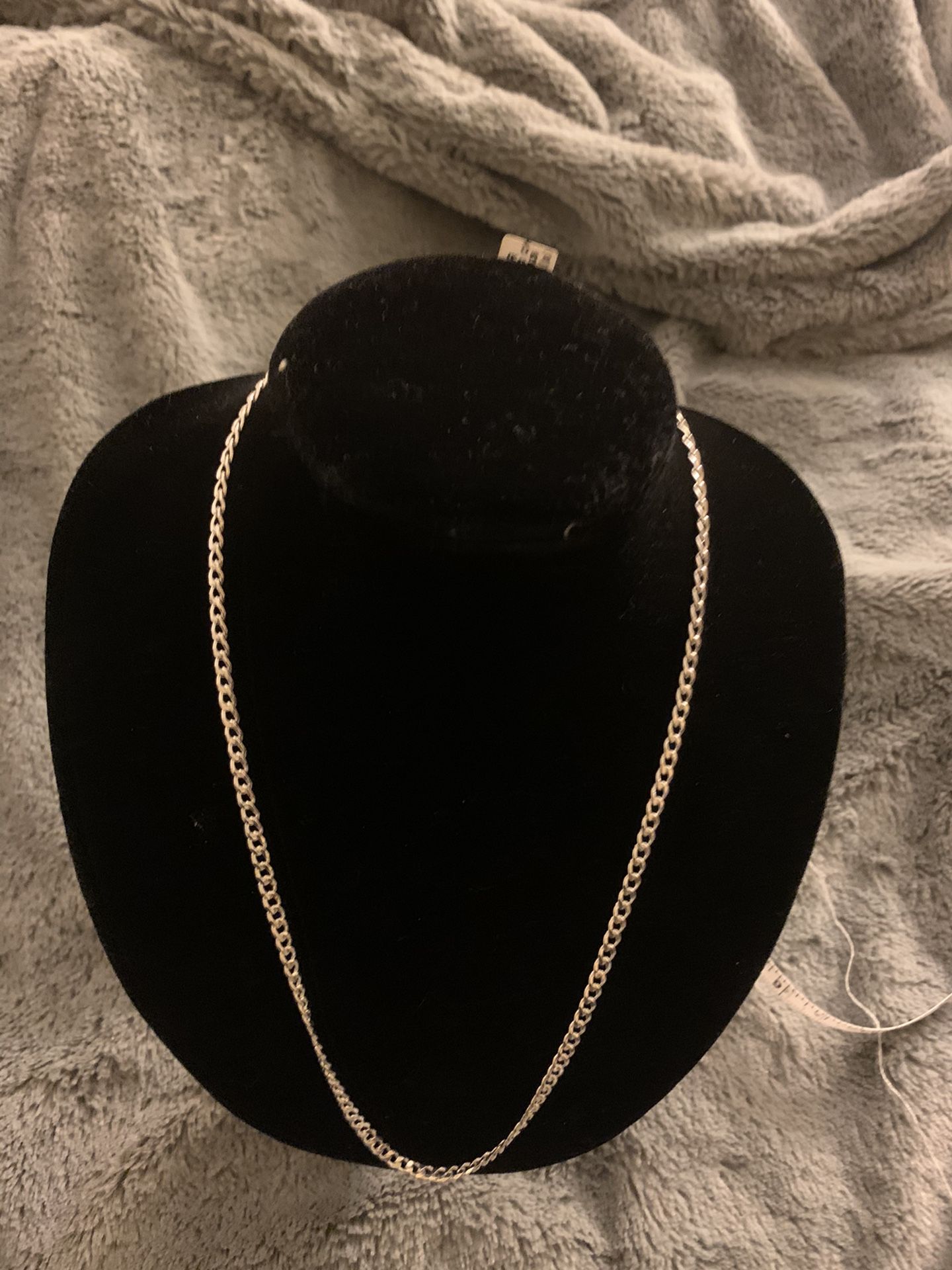 .925 Real Silver Chain / 9.5”