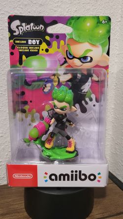 (New) Nintendo Splatoon 2 Green Inkling boy amiibo