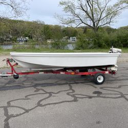 Boat And Trailer