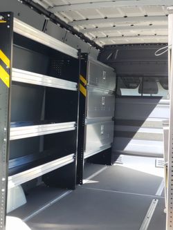 MERCEDES SPRINTER SHELVES