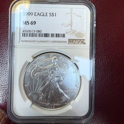 1oz silver eagle 