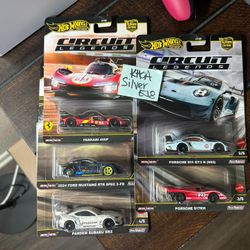 Hot Wheels Circuit Legends Complete Set 2025 