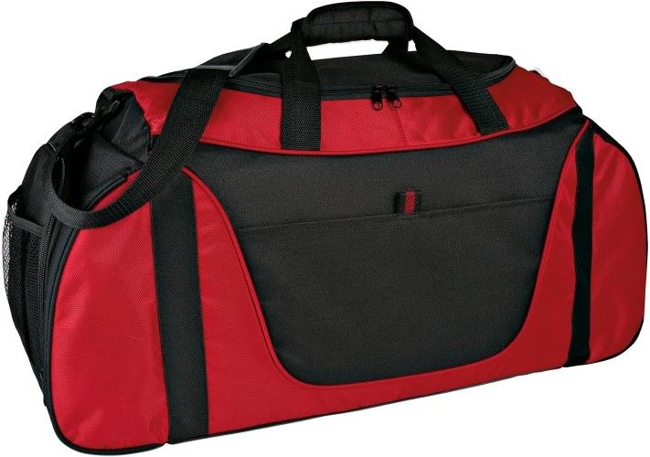 Large Red and Black Bag on Wheels w/Handle $20 Pick Up Only Bonanza and Lamb