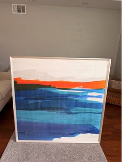 Large framed art work