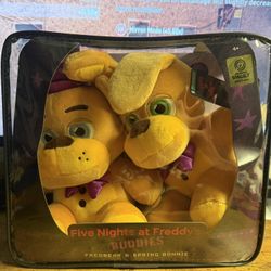 Fredbear And Spring Bonnie Plush