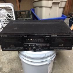 Two Cassette Deck Recording Stereo