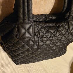 MZ Wallace Sutton Delux Quilt Bag Shoulder Bag 12" X 9" X 6"