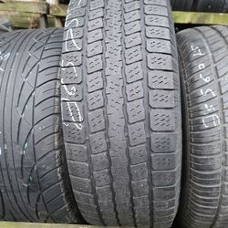 265 75 15 high tread all season used tires $49 each free installation and balance