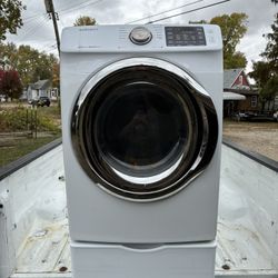 Samsung Front-Load Gas Dryer w Pedestal. 