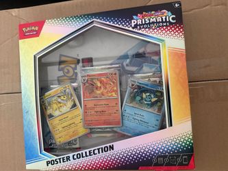 Pokemon Prismatic Evolutions Poster Collection