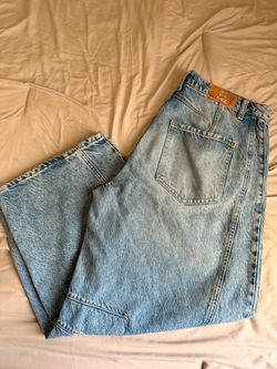 Free People We The Free Barrel Jeans – Size 30