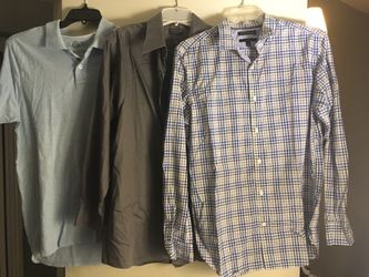 3 Men’s shirts, size Large
