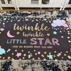 Back drop decoration