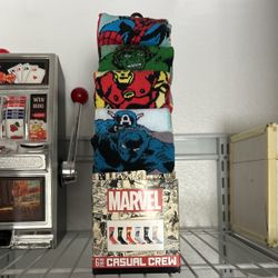 Marvel Mens Collectible Socks