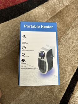 ULP 500W LED Display Efficient Power Timer Function(1-12 H) Portable Heater