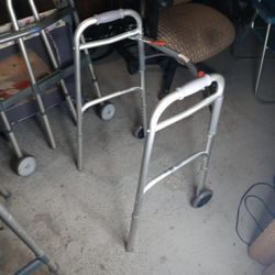 3 Brand New Walkers Never Used And Folds Up Easy 40 For All 3 Or 18$ Each