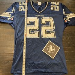 Dallas Cowboys Emmitt Smith Champions Authentic Throwback Jersey MENSize Medium